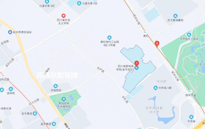 四川電影電視職業(yè)學院地址在哪里