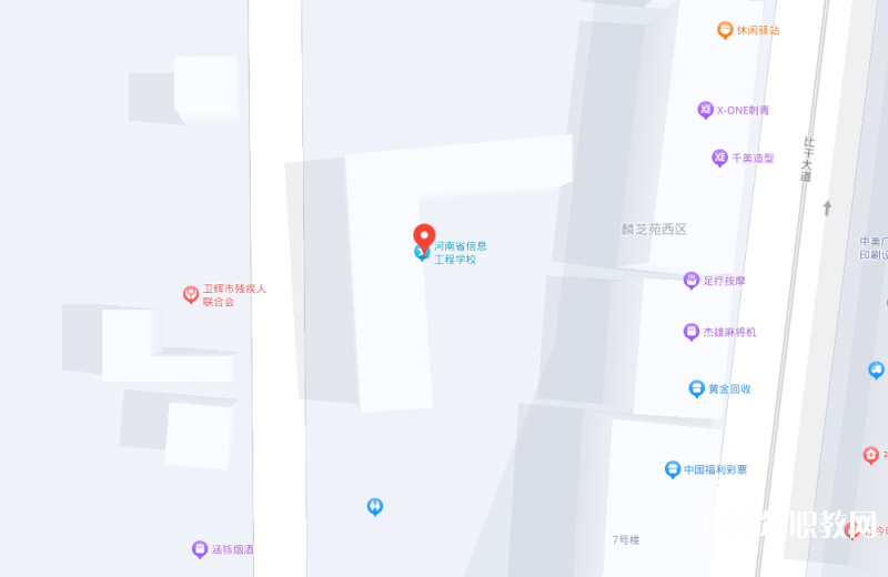 河南省信息工程學(xué)校地址，乘車路線