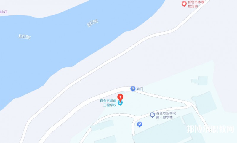 百色市機電工程學校地址，乘車路線