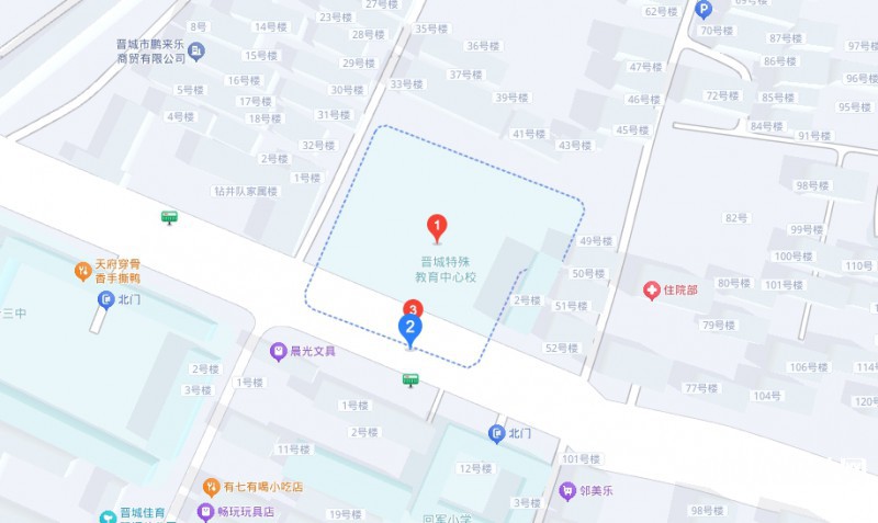 晉城市特殊教育中心學校地址，乘車路線